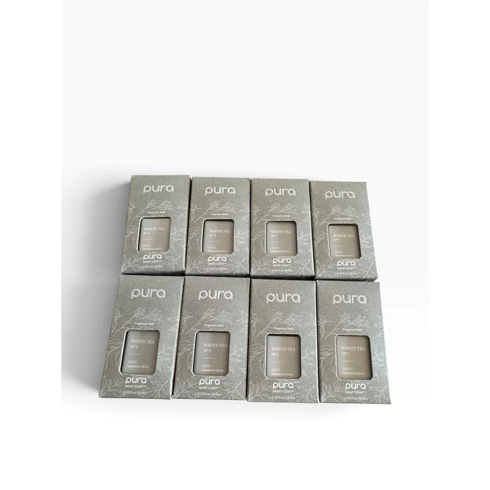 Lot of 8 - Pura White Tea No 1 Smart Fragrance Refills